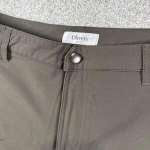 Olivers All Over Shorts Mens 33 Brown Olive Performance Stretch Hiking Active